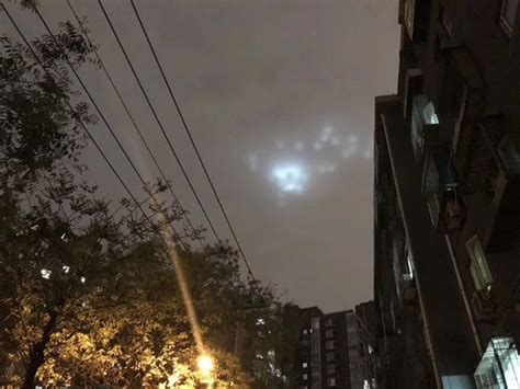 北京天空又出现异象 神秘光圈是什么？-