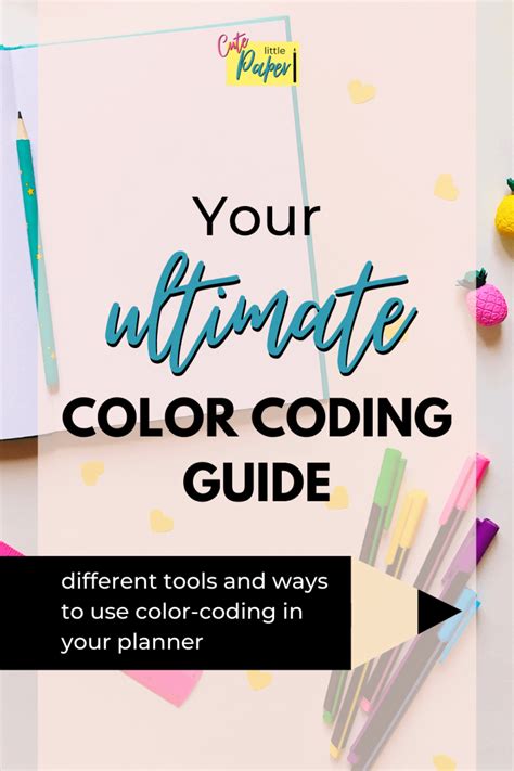 Image result for Color Coding Guide Exampples