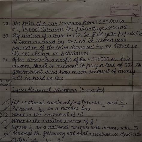 Q-29 The price of a car increases from Rs.2,50,000 to Rs.2,75,000 ...