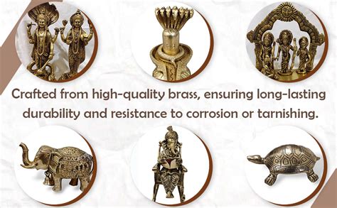 Buy Bansal Brass Artware - Brass Shivling Idol, Shivling Deity Statue ...