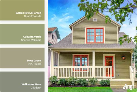 Best Green Exterior Paint Colors