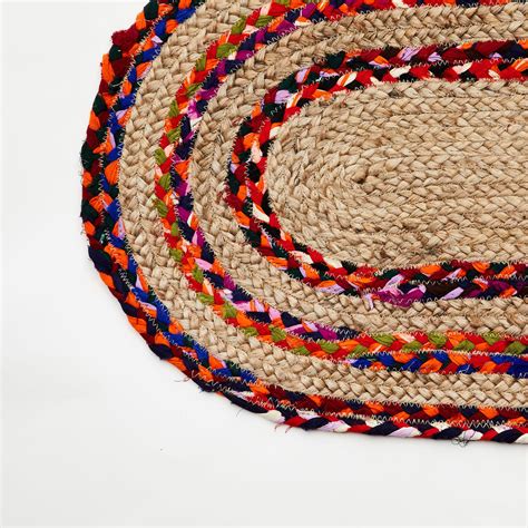 Buy Windsor Jute Woven Dhurrie - 45x75cm from Home Centre at just INR 499.0