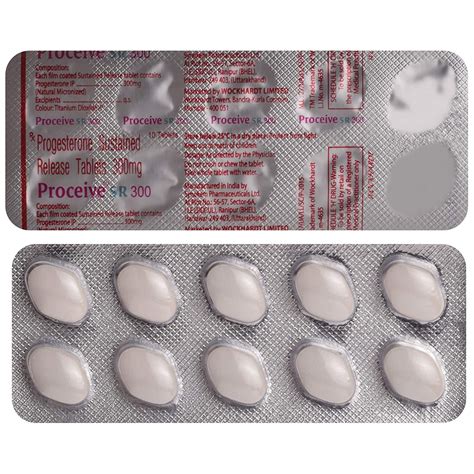Proceive SR 300 - Strip of 10 Tablets : Amazon.in: Health & Personal Care