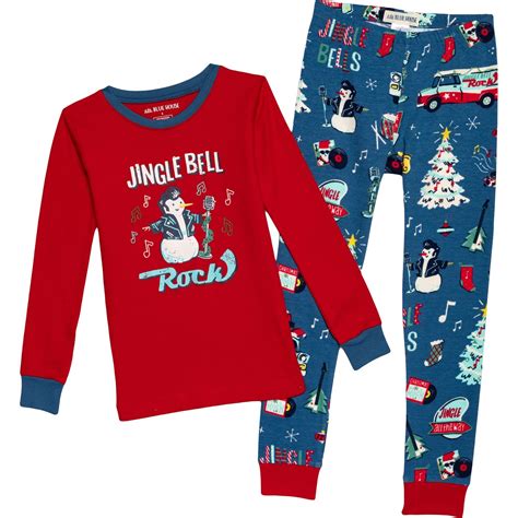 Little Blue House by Hatley Boys Rockin' Holidays Pajamas - Long Sleeve ...