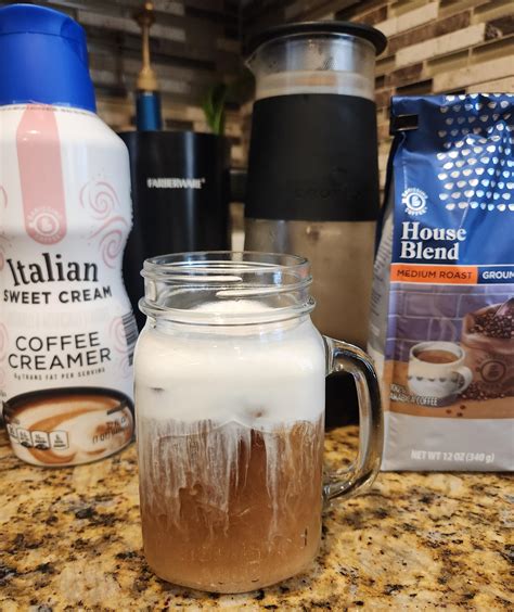 Cold brew with sweet cream cold foam : r/aldi