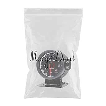 SAZ DEKOR 2.5 12V Black Car RPM 10000K Tachometer Meter Gauge 7 Color ...