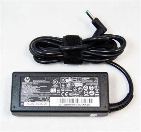 HP BLUE PIN Charger 19.5V 3.33A 65W 65 W Adapter 3.33 W Adapter - HP ...
