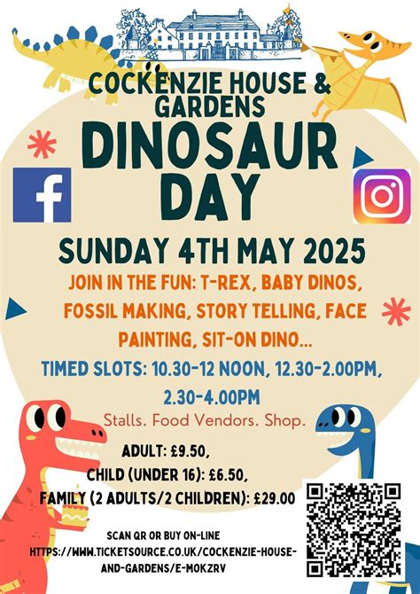 Dinosaur Day, Cockenzie House & Gardens, Prestonpans, 4 May 2025 ...