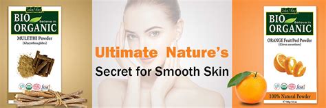 Bio-Organic Mulethi & Orange Peel Powder Combo Pack (200g) – Indus Valley