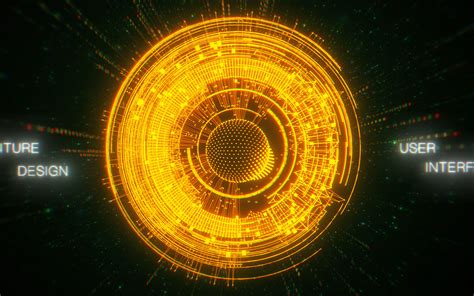 Download wallpaper 3840x2400 hologram, ball, core, glow, 3d 4k ultra hd ...