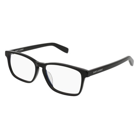 Buy Eyeglasses Saint Laurent SL 173/F- 001 BLACK/ at Amazon.in