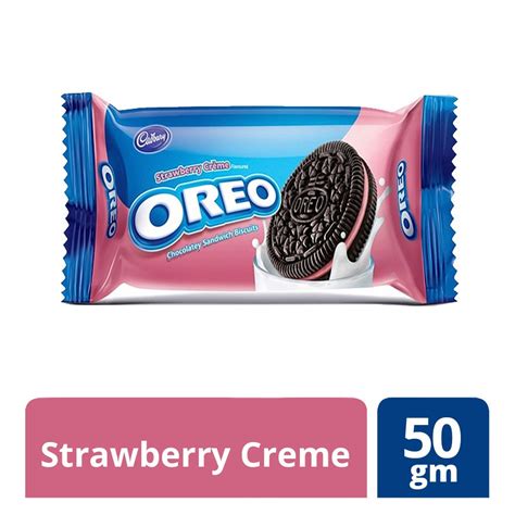 Cadbury Oreo Biscuits, Strawberry, 50g Pack : Amazon.in: Grocery ...