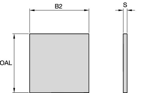 EDM Block • KMLD • 150mm x 150mm