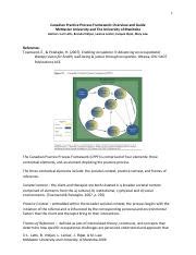 Image result for Canadian Practice Process Framework