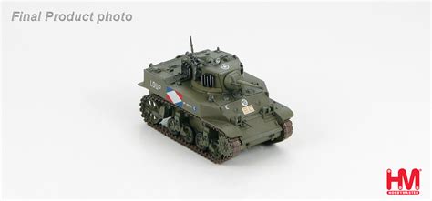 M5A1 Light Tank Free French, 1st Squadron, 2nd Regt. chasseurs d ...