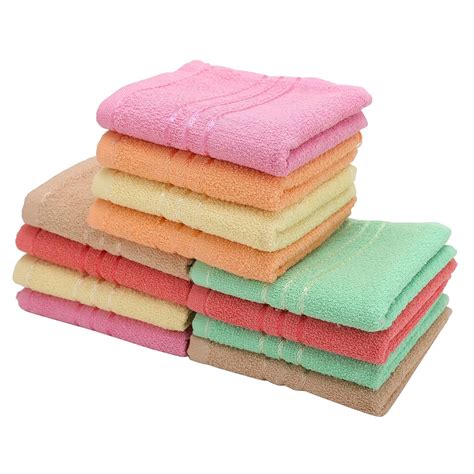 Khillayox Cotton Anti-Bacterial 400 GSM Midium Size Hand Towel | Super ...