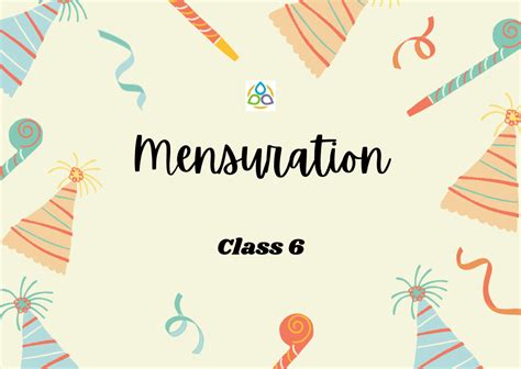 Mensuration – Math1089