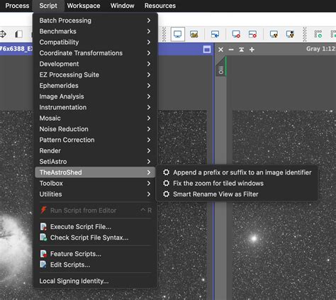 Image result for Palette Scripts PixInsight