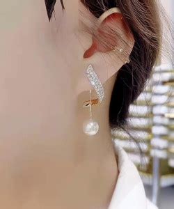 Pearl Earrings - Buy Pearl Earrings / Pearl Drop Earrings Online at ...