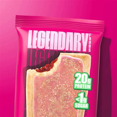 High-Protein Toaster Pastries : Legendary Foods' Protein Pastry.
