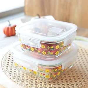 Buy The Better Home Borosilicate Glass Lunch Box Set of 2 | Tiffin Box ...