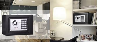 SToK (ST-ES1723-B) Small Electronic Safe - Secure Locker for Home and ...