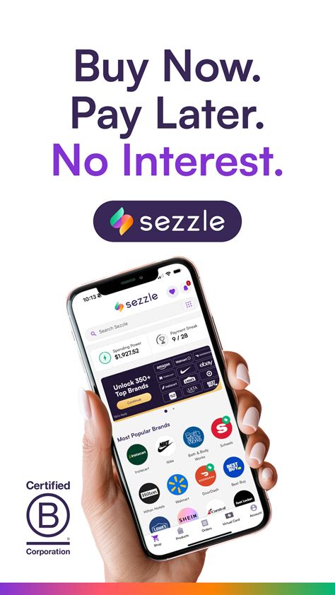 Sezzle - Buy Now, Pay Later Statistiques des applications sur iOS ...