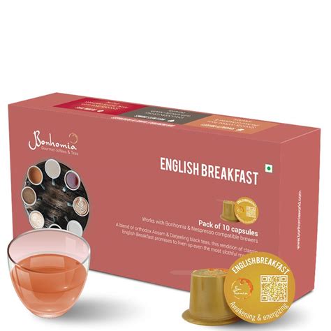Bonhomia English Breakfast - Awakening & Energizing Tea Nespresso ...