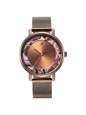 Buy Fastrack Urban Camo Round Dial Analog Watch for Women-6287Qm01 Online