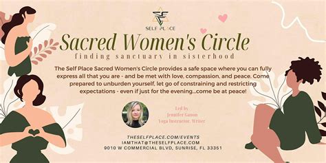 Sacred Women Circle by Self Place, 9010 W Commercial Blvd, Sunrise, 29 ...