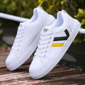leila Genuine Quality white Casual Sneaker Canvas Sneakers For Men ...
