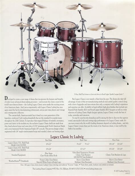 Vintage Drum History - Drum History - Vintage Drums - Vintage Snare ...
