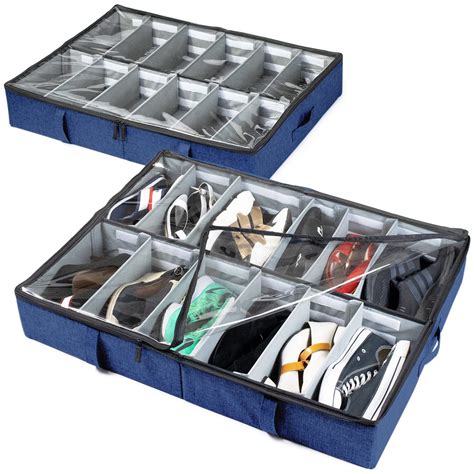 storageLAB Slim Under Bed Storage Containers, Closet Organizers and ...