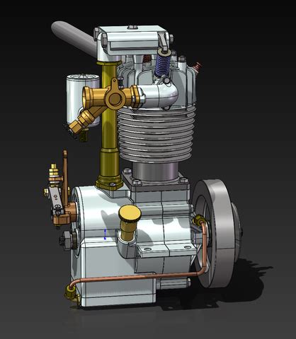 Image result for Miniature Internal Combustion Engine Kit