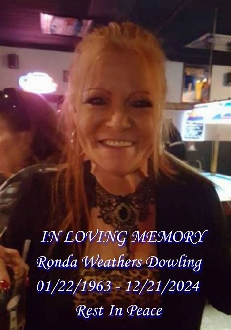Ronda Weathers Dowling Celebration of Life / Benefit, 3111 SW Adams ...