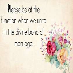 100+ Marriage Invitation Quotes With Images