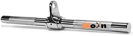 Buy BLOXN Triceps Press Push Pull Down Revolving Straight Bar Handle ...