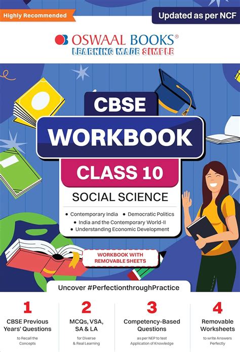Oswaal CBSE Workbook | Social Science | Class 10 | Updated as per NCF ...