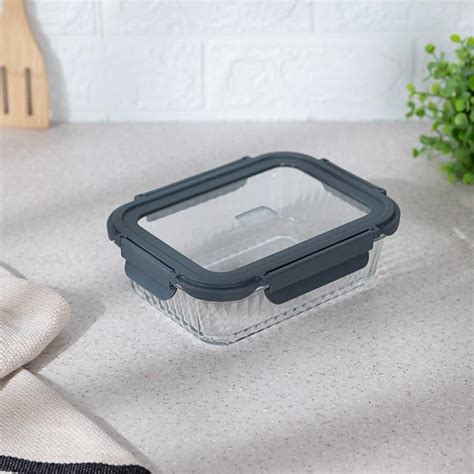 Buy Gata Glass Lunch Box - 1040 ML Online in India | Vaaree