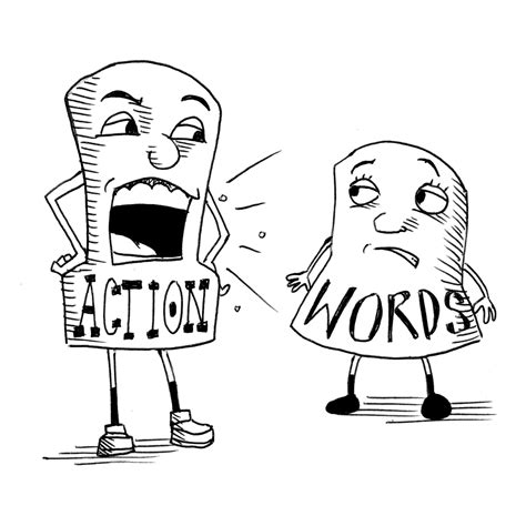 Actions speak louder than words | Grammar Zone