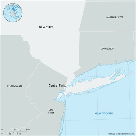 Central Park | Description, History, Map, Attractions, & Facts | Britannica - map of new york city central park