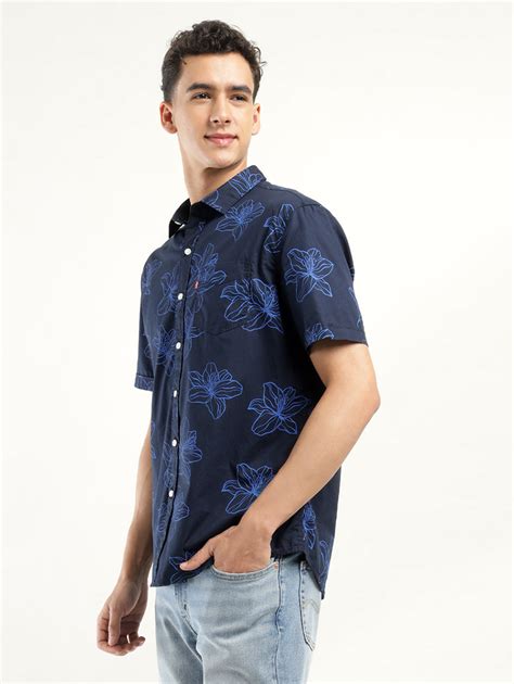 Men's Printed Slim Fit Shirt – Levis India Store