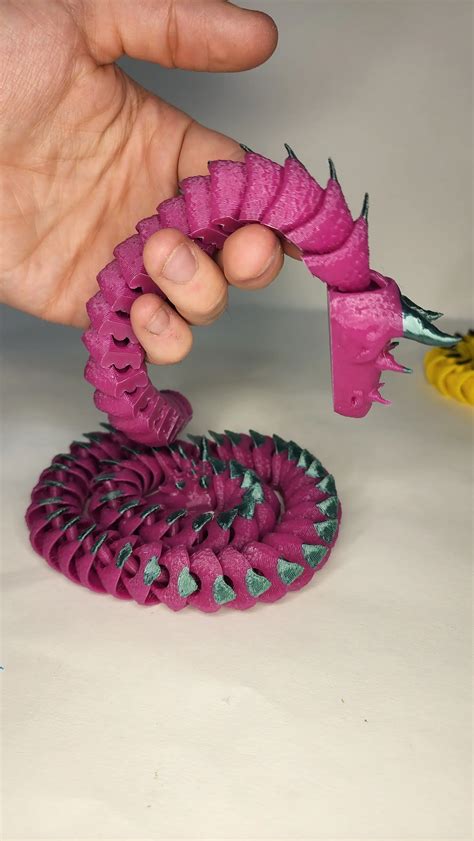 FLEXI SNAKE V2 - SUPER FLEXIBLE 3D PRINTED SNAKE - 3D model by ...