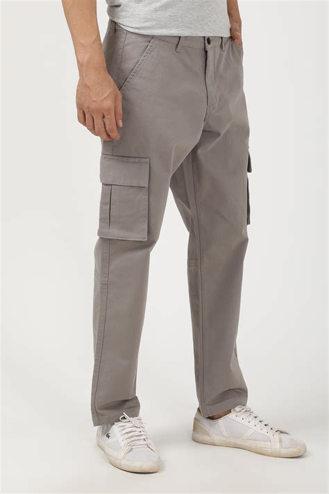 Creed - Comfort Cargo Trouser - Grey – POE.NET