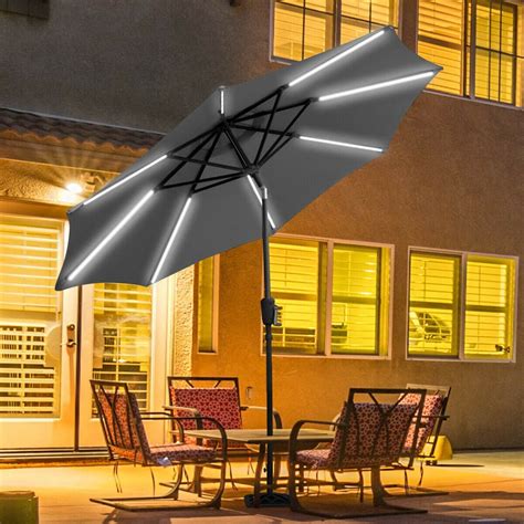 Patio Umbrellas With Led Lights at Amelia Rojas blog