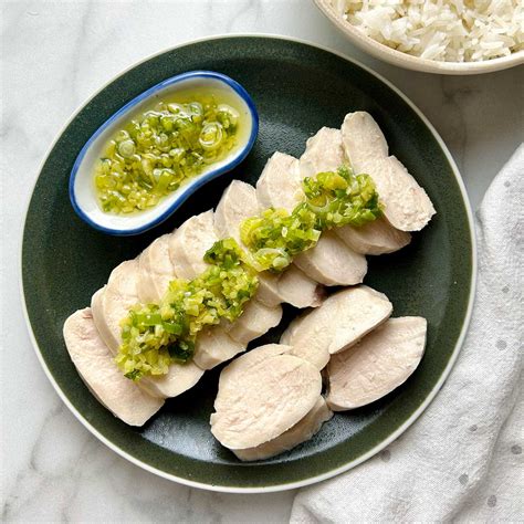 Chinese Steamed Chicken Breast