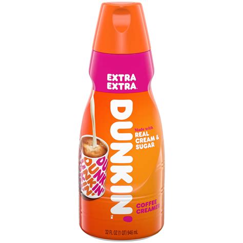 Dunkin’ Extra Extra Coffee Creamer, 32 Oz. - Walmart.com