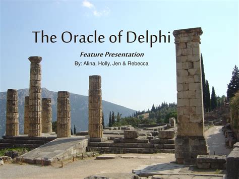 Image result for The Oracle Od Delphi