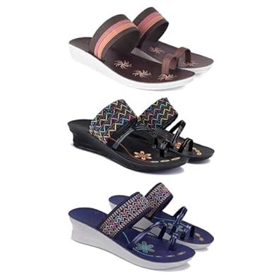 Buy DRACKFOOT Women's Sandals | Lightweight Wear| Stylish & Easy to ...