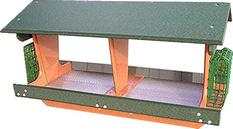 Buy DutchCrafters Poly Plastic Large Double Hopper Bird Feeder with Two ...